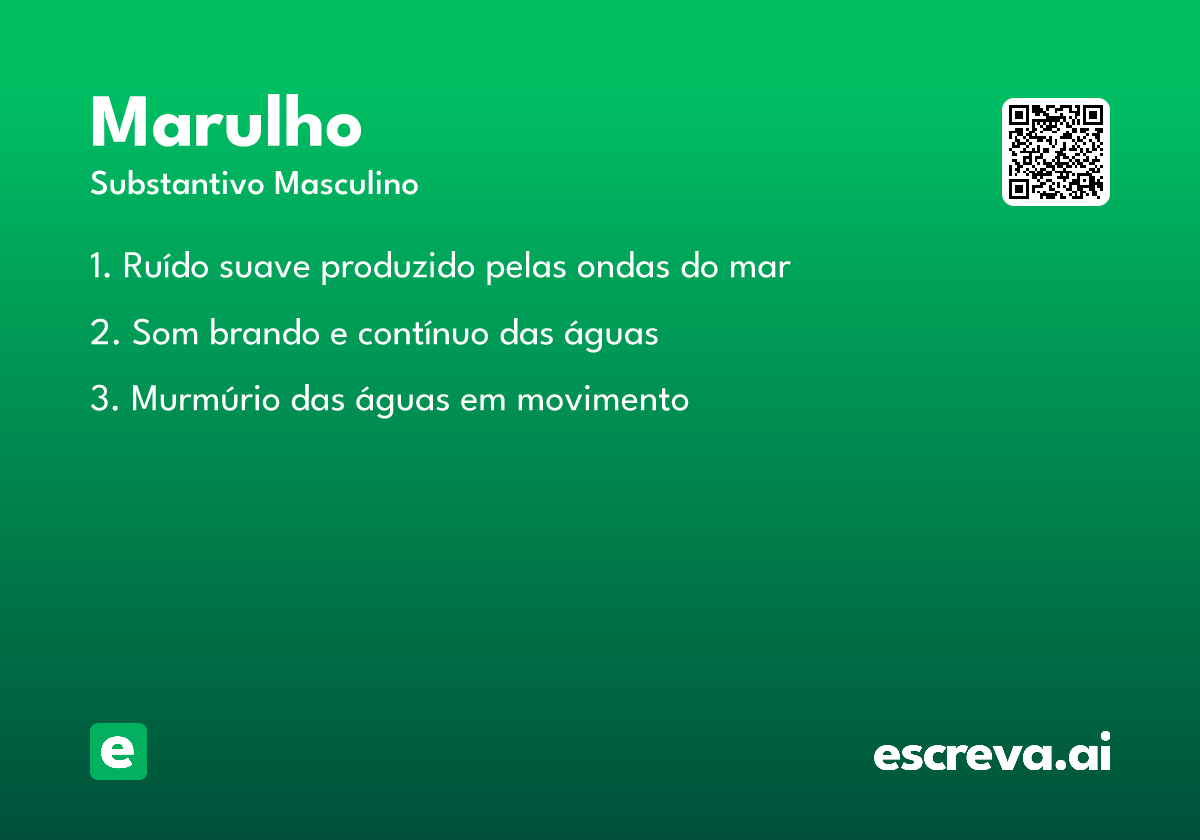marulho
