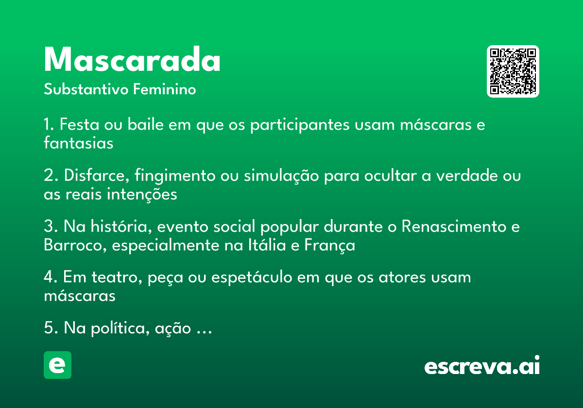 mascarada