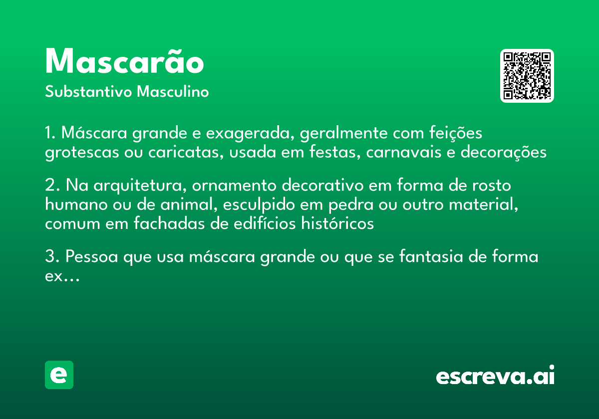 mascarão