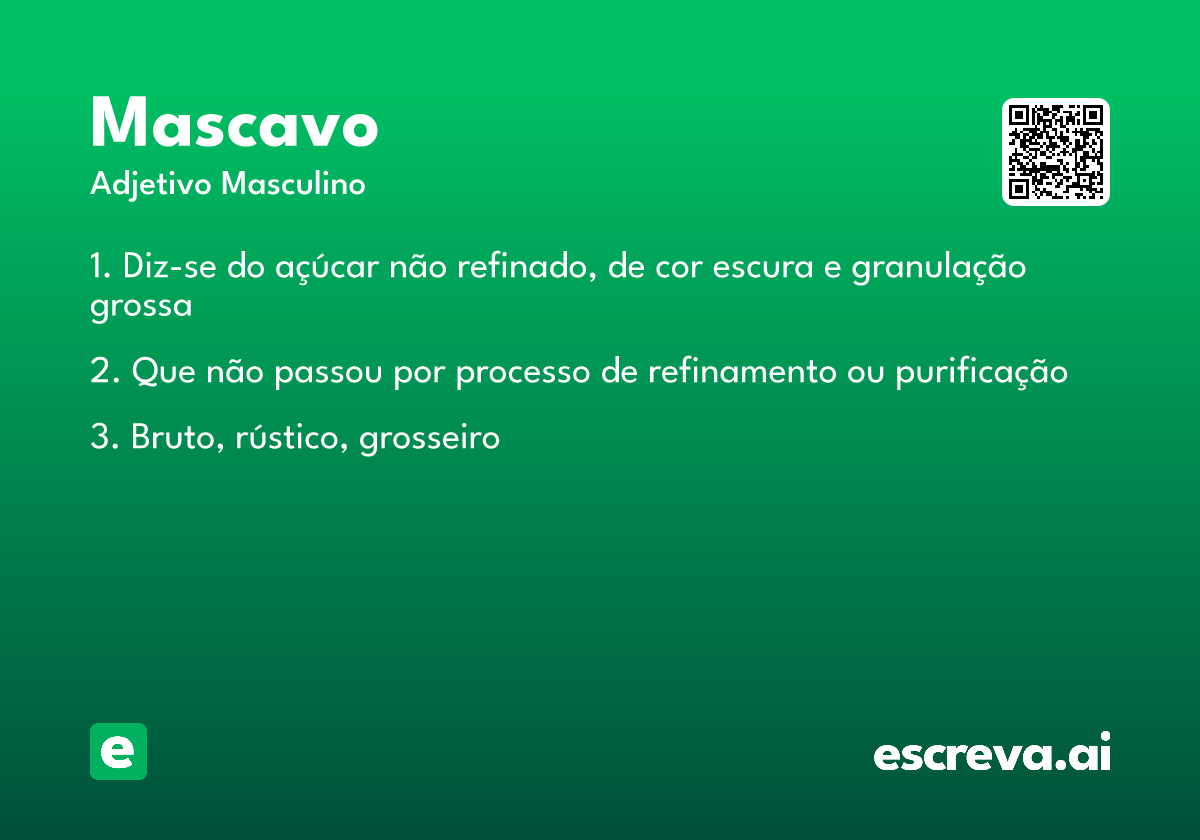 mascavo