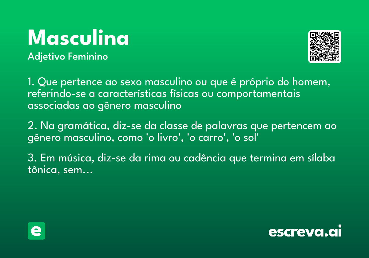 masculina