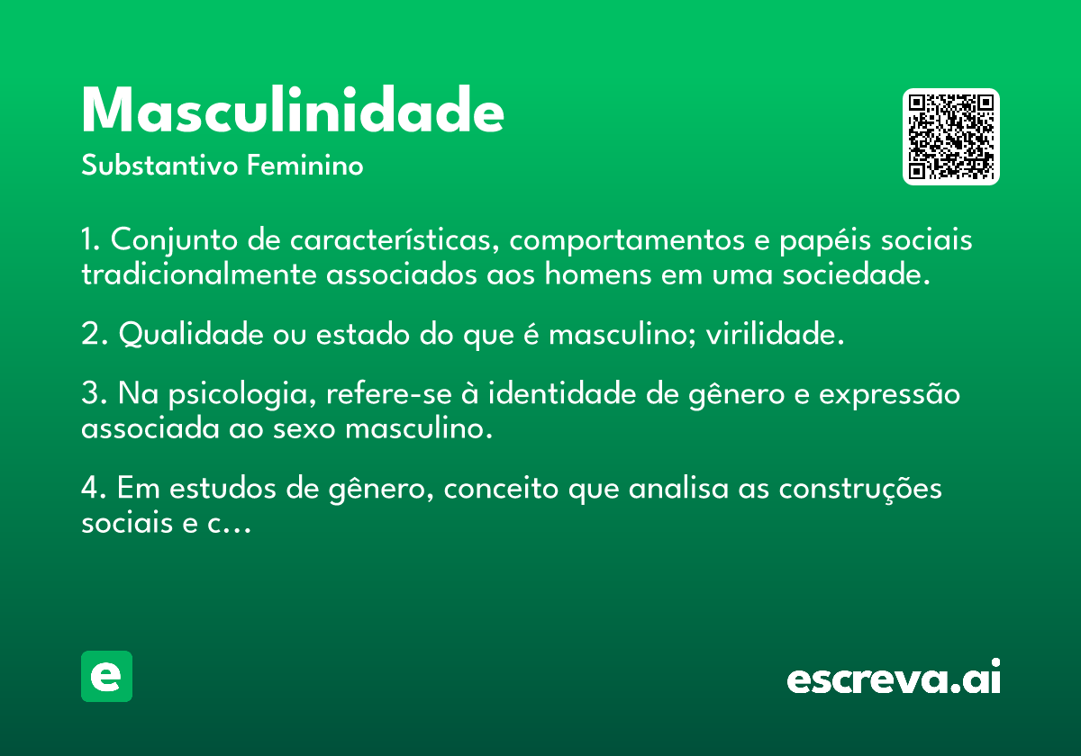 masculinidade