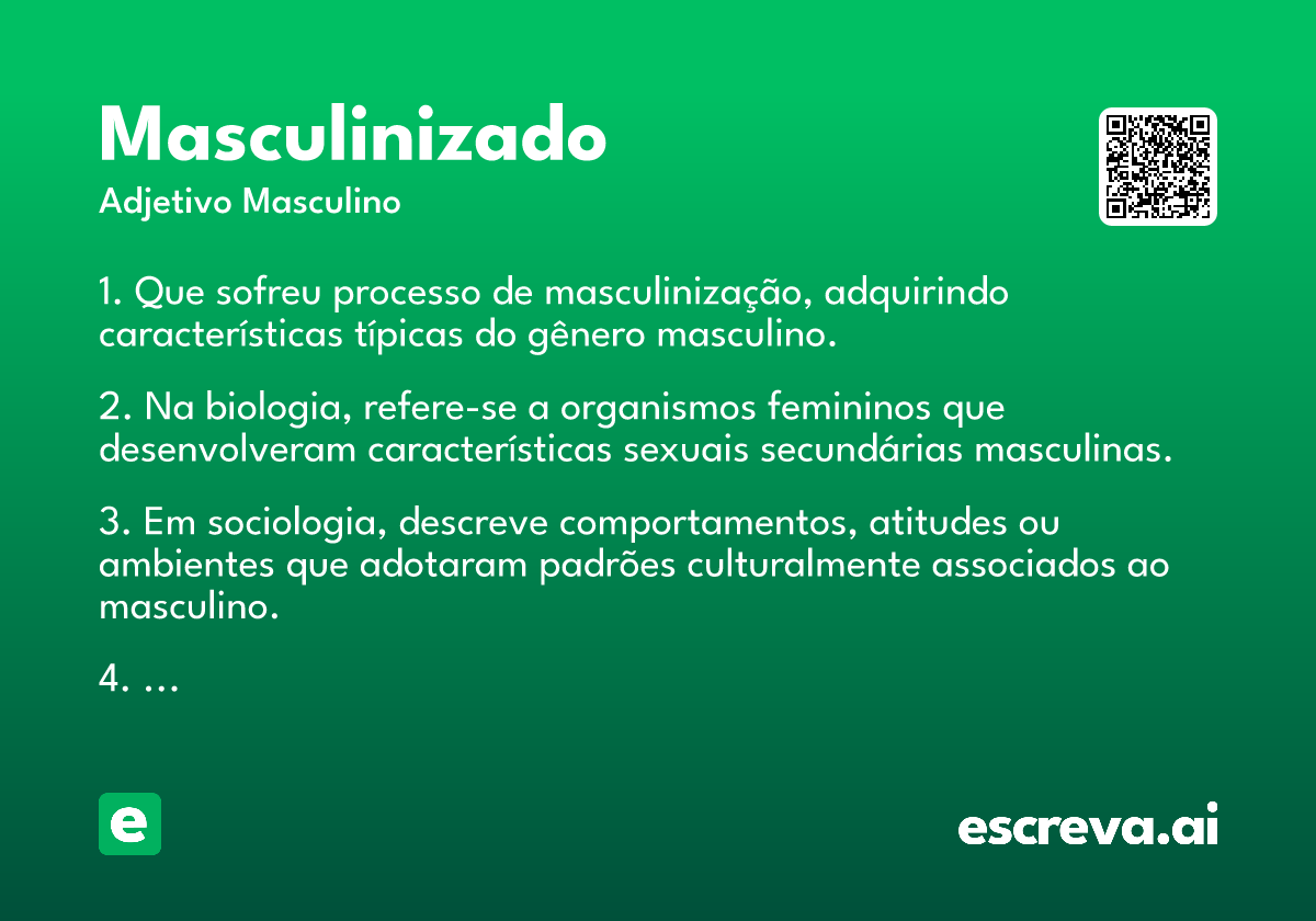 masculinizado