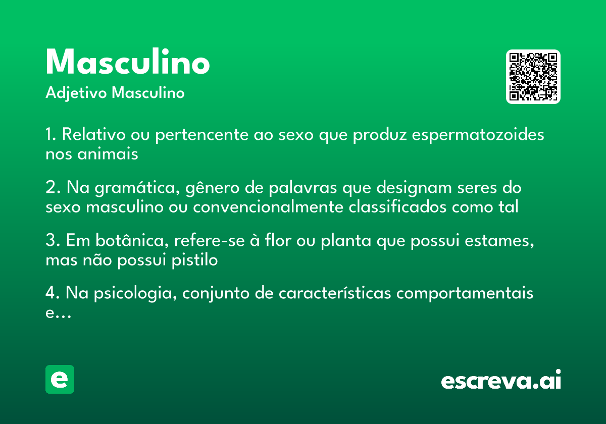 masculino