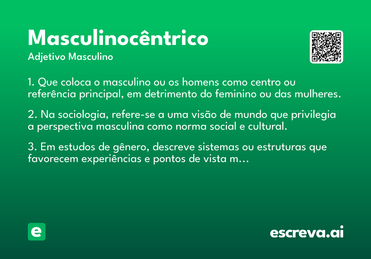 masculinocêntrico