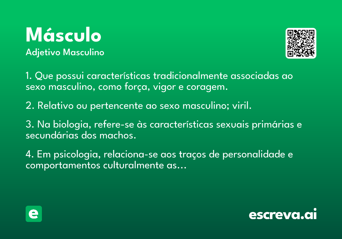 másculo