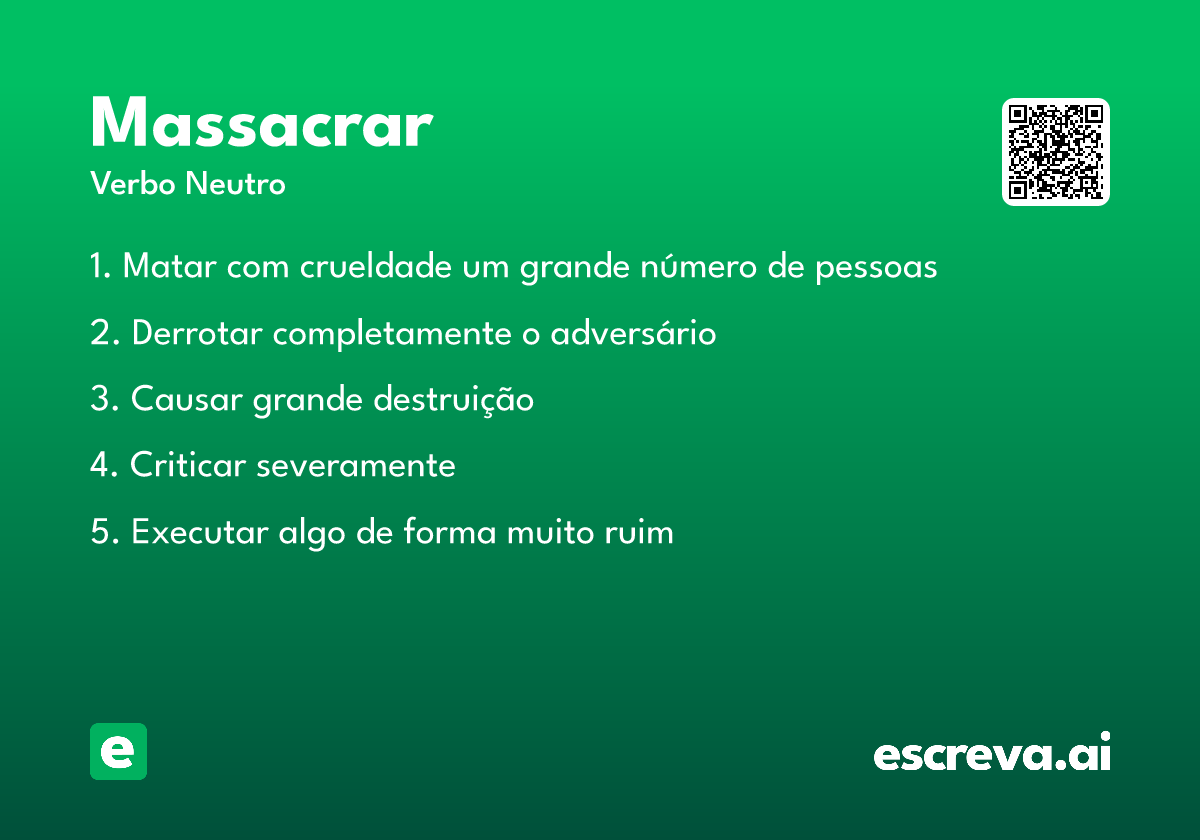 massacrar