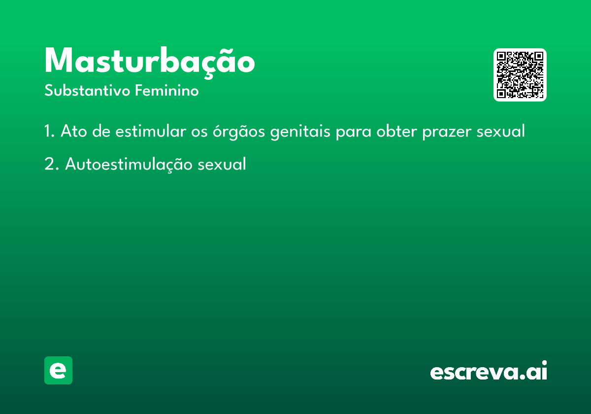 masturbação