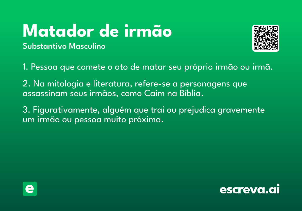 matador de irmão