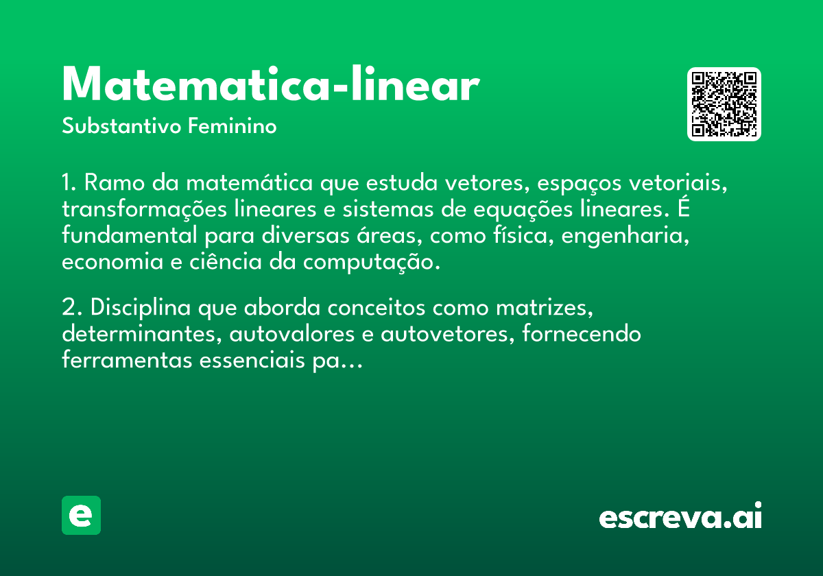 matematica-linear