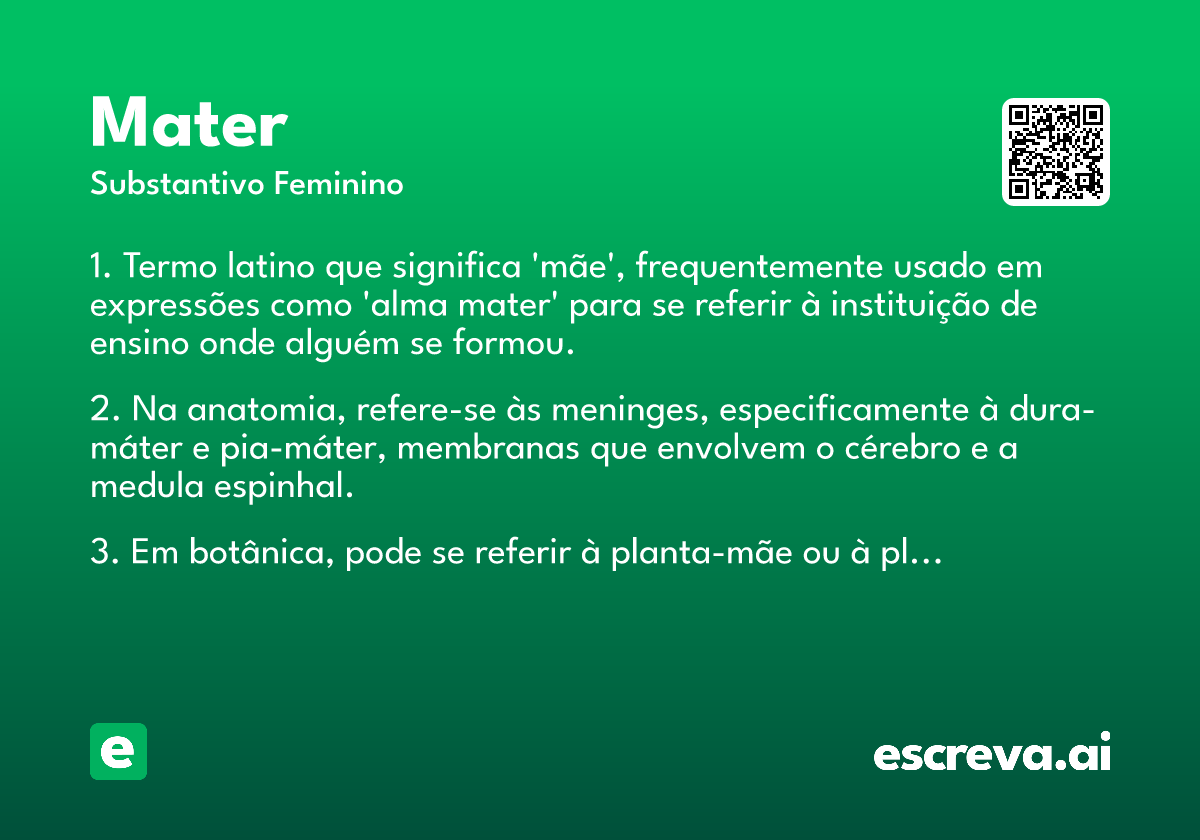 mater