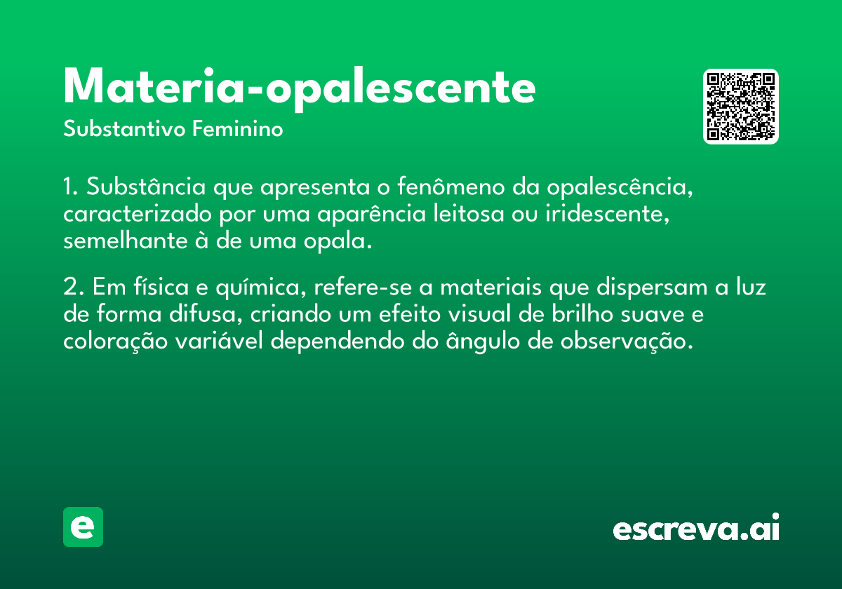 materia-opalescente