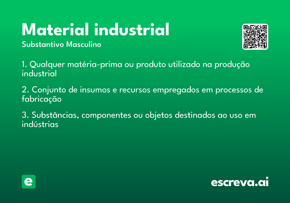 material industrial