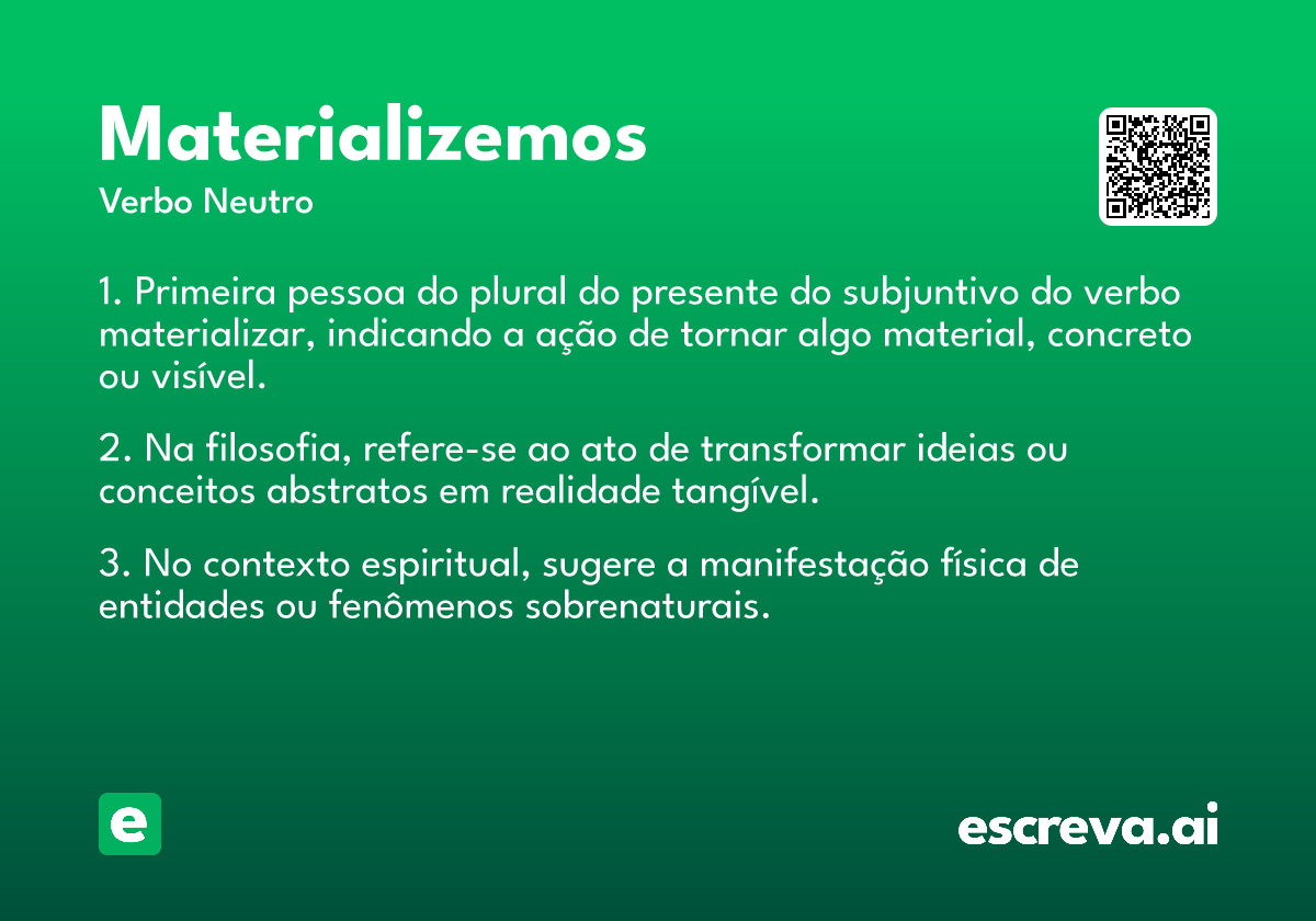 materializemos