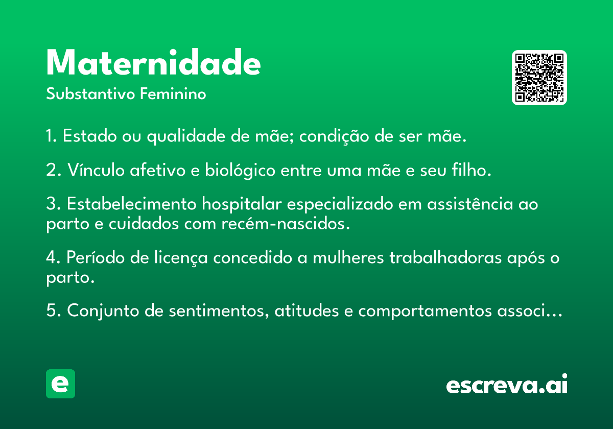 maternidade
