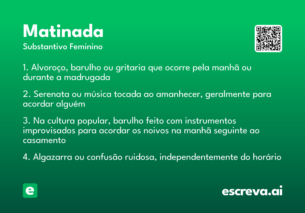 matinada