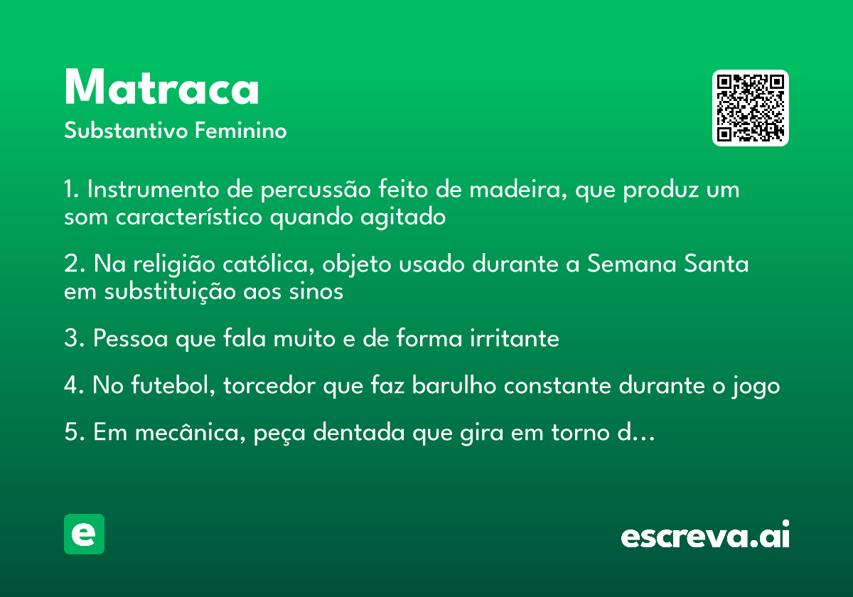 matraca