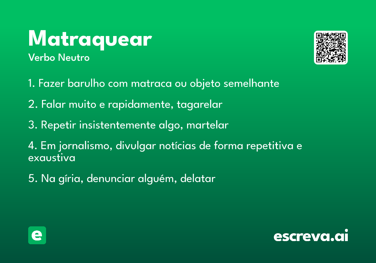 matraquear