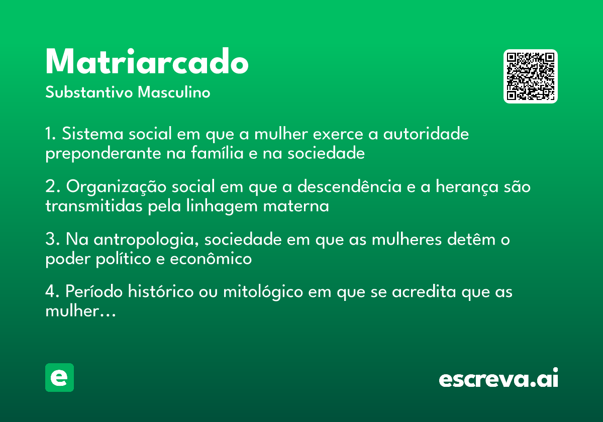 matriarcado