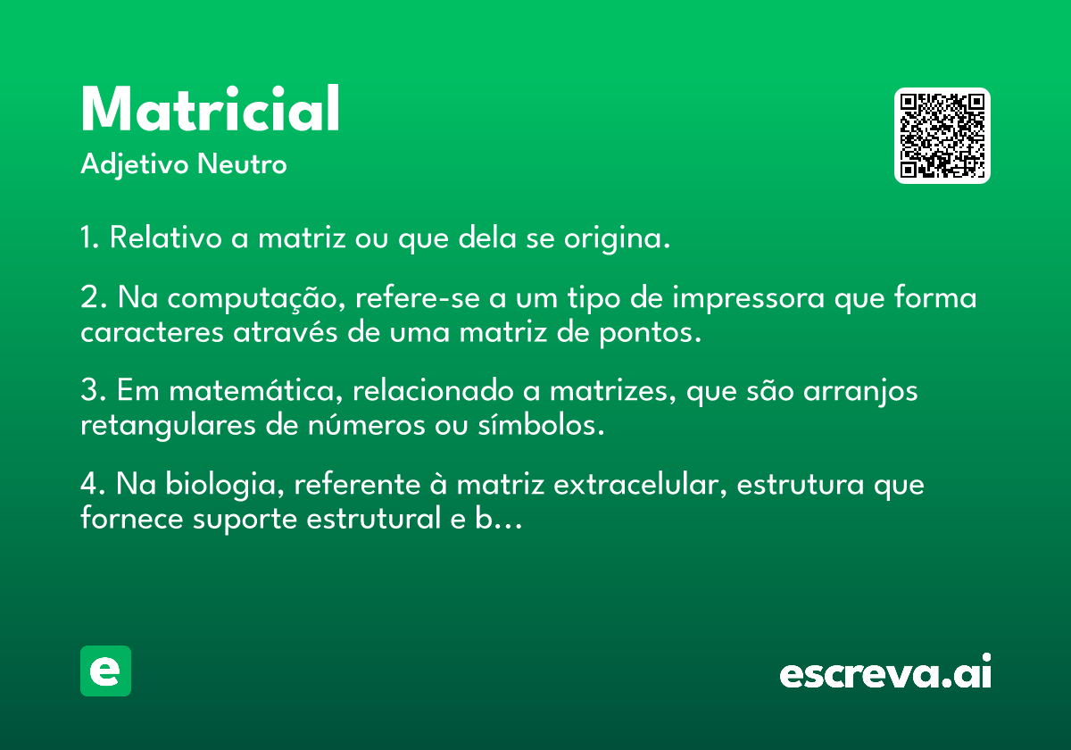 matricial