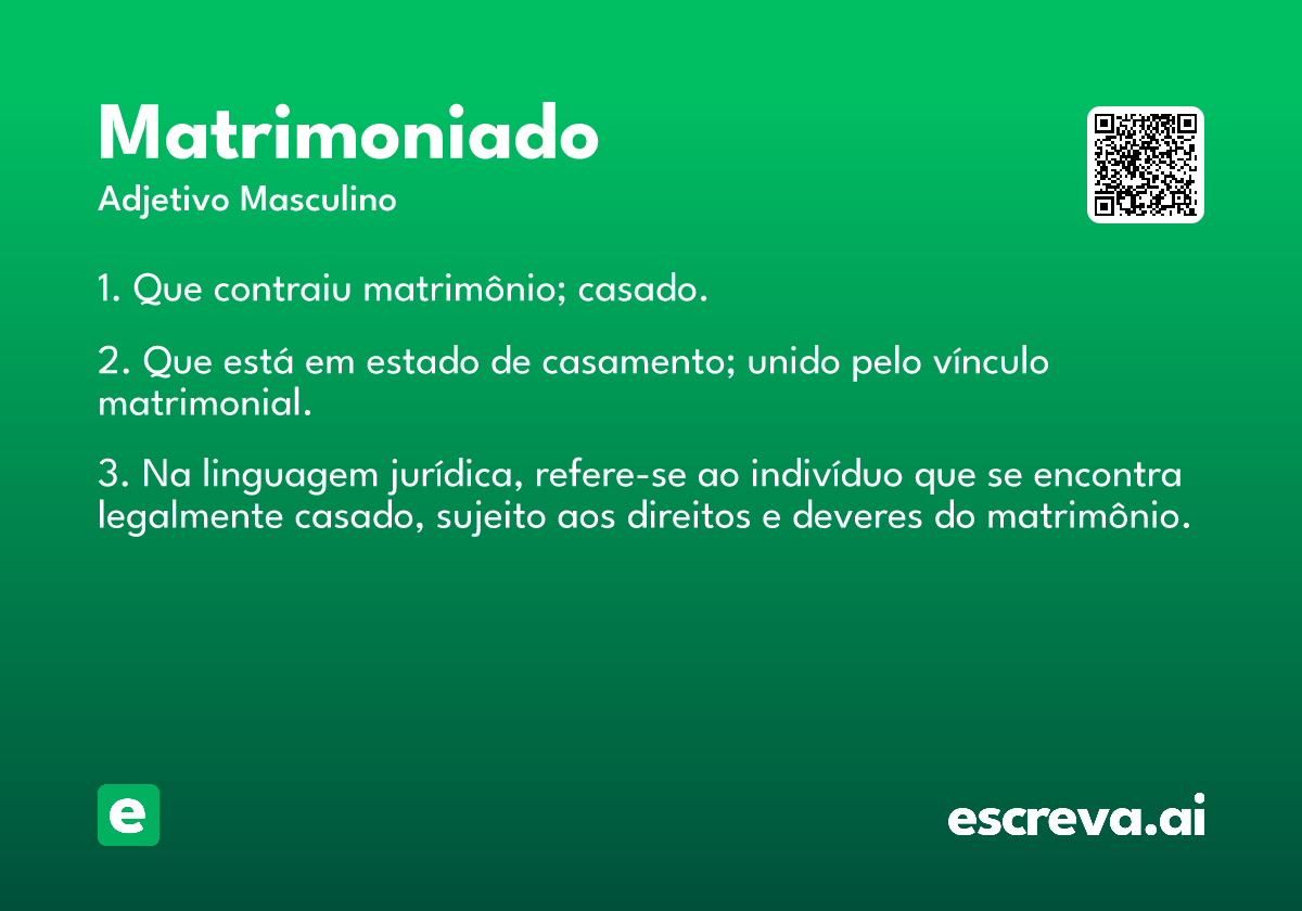 matrimoniado