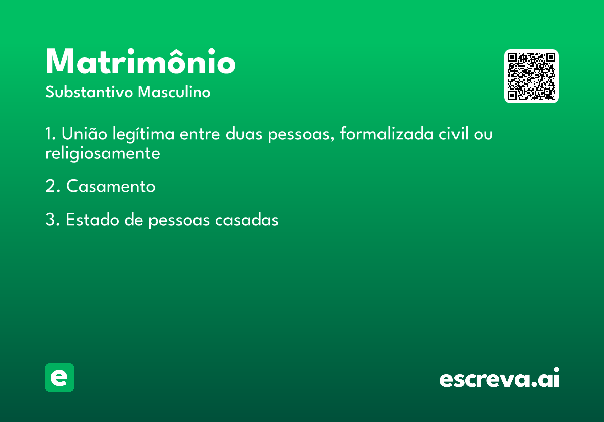 matrimônio