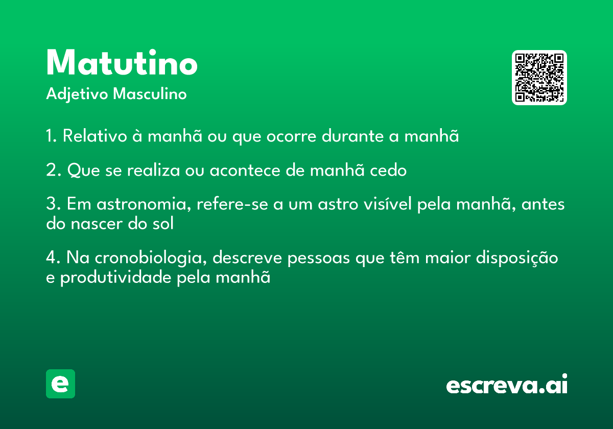 matutino