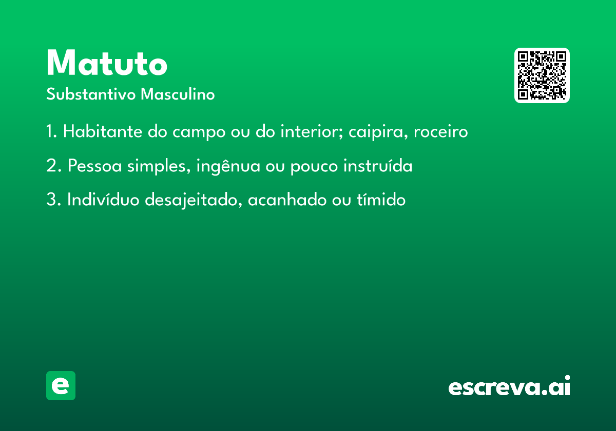 matuto