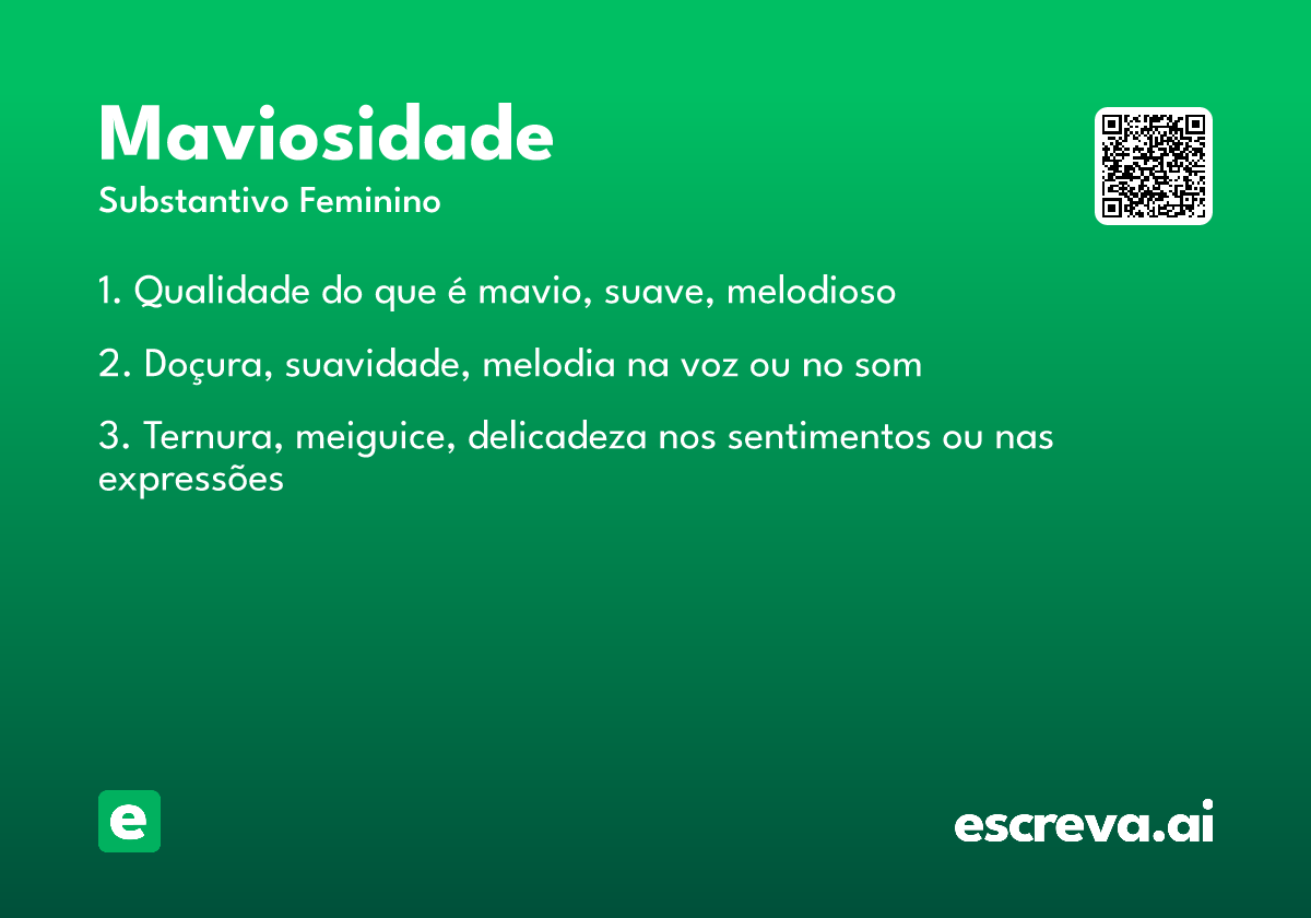 maviosidade