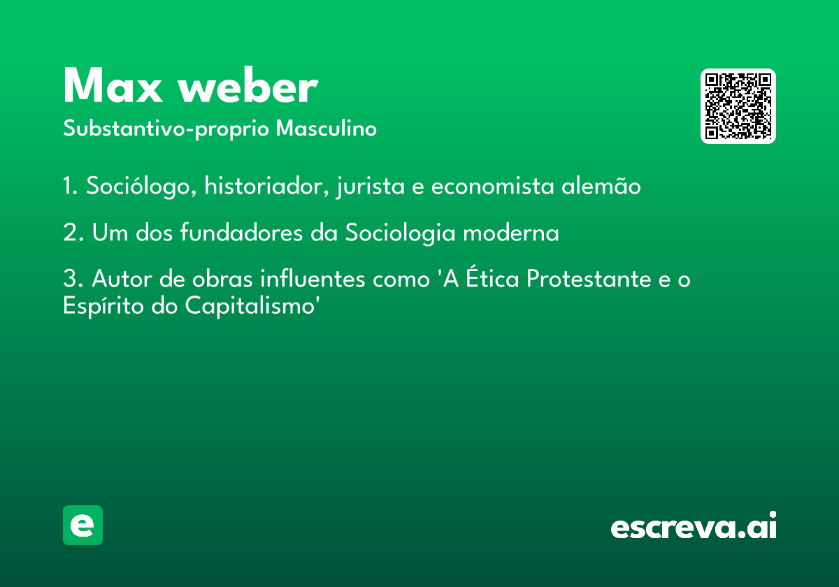 max weber