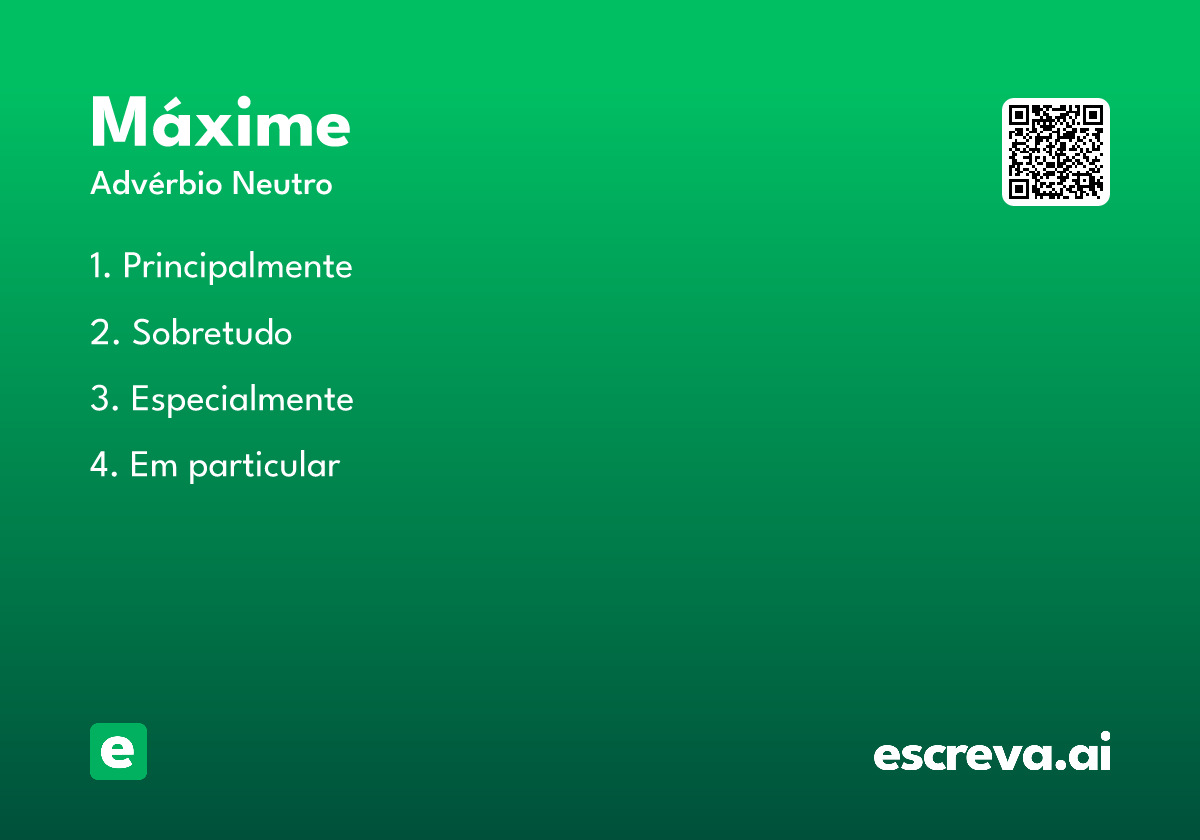 máxime