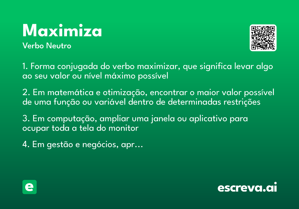 maximiza