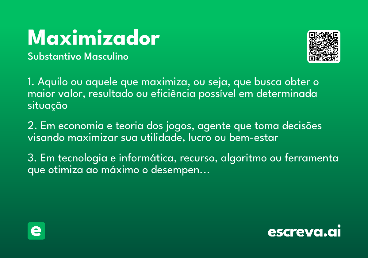 maximizador