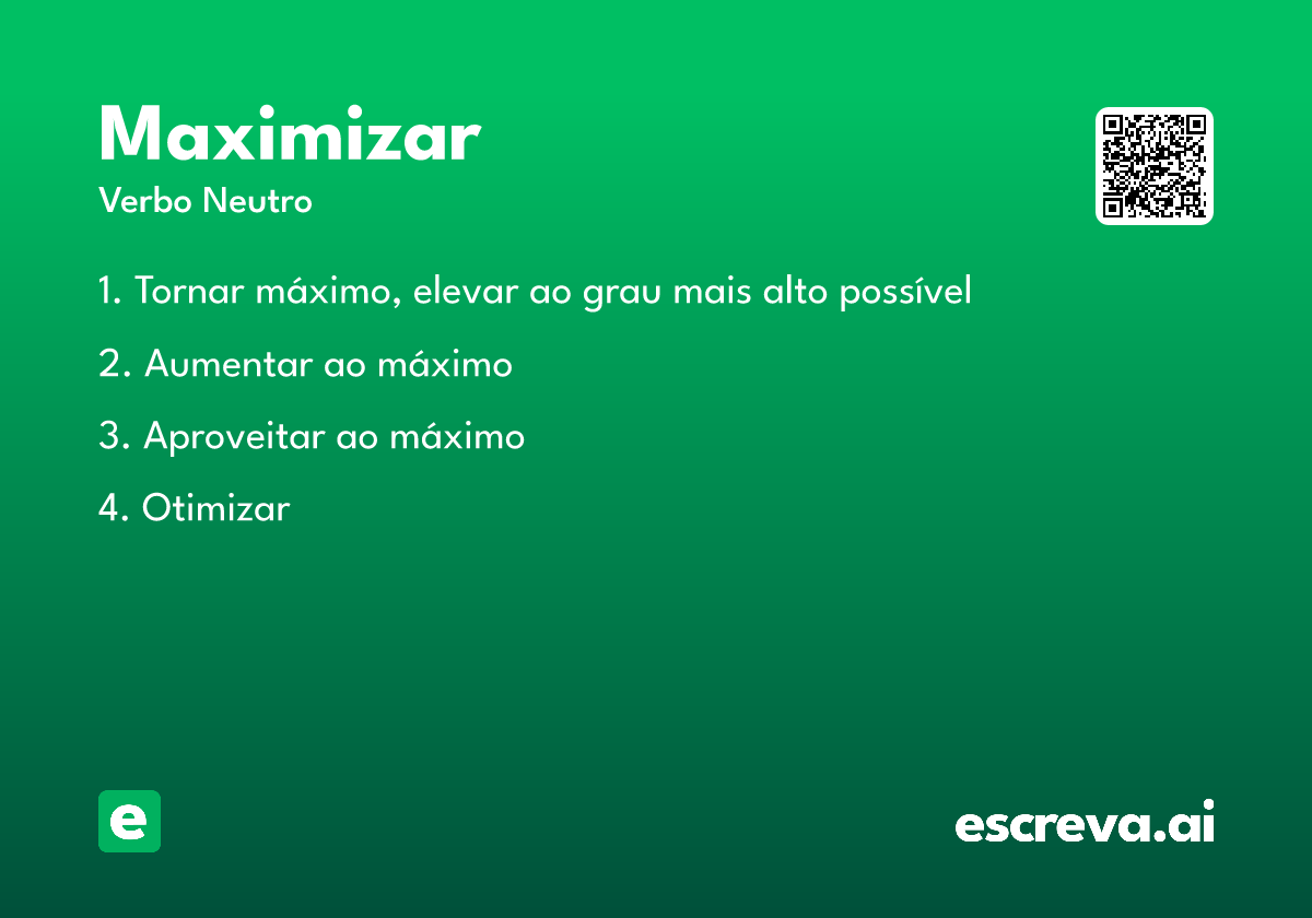 maximizar