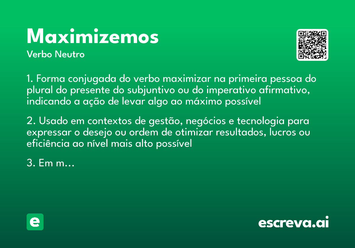 maximizemos