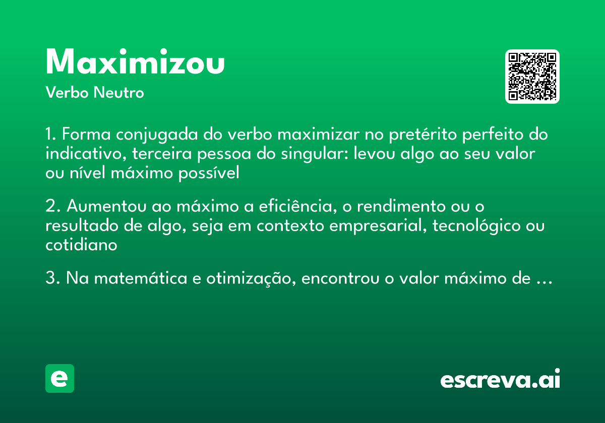 maximizou
