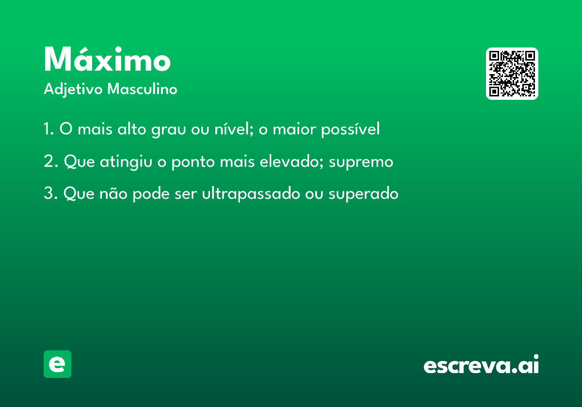 máximo