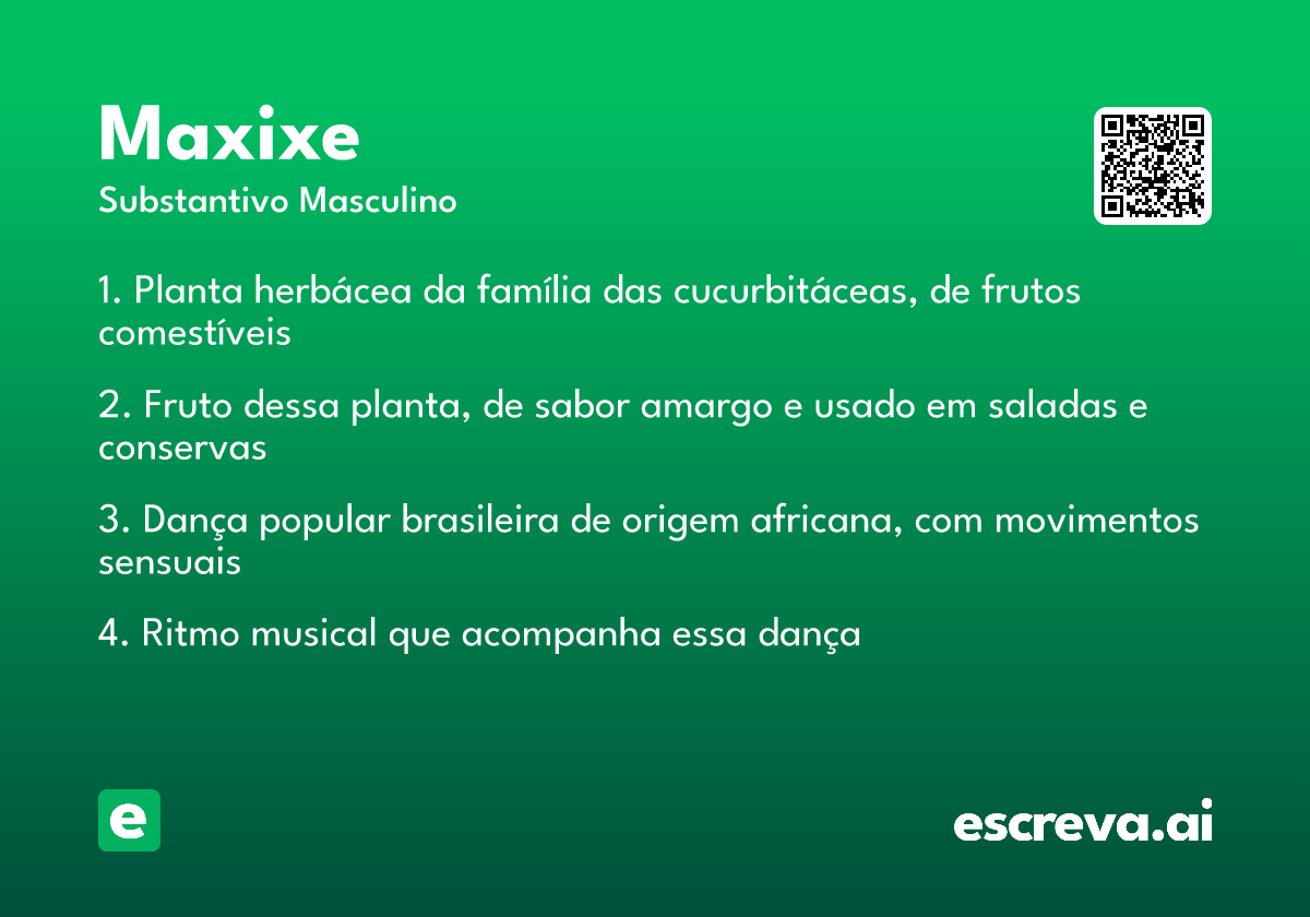 maxixe