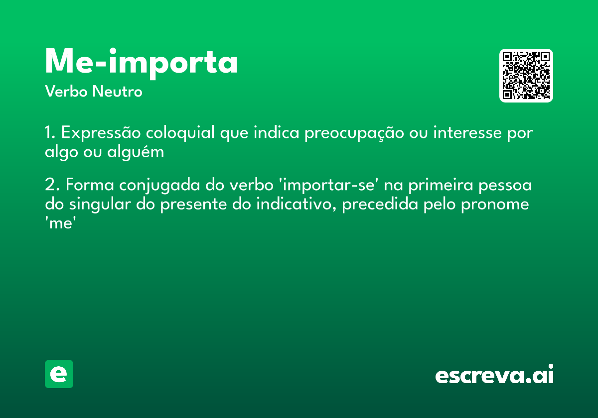 me-importa