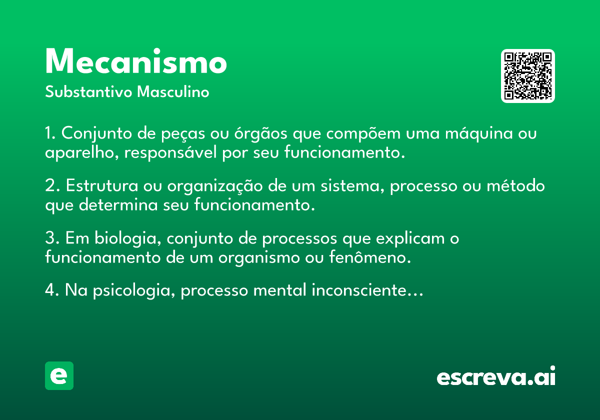 mecanismo