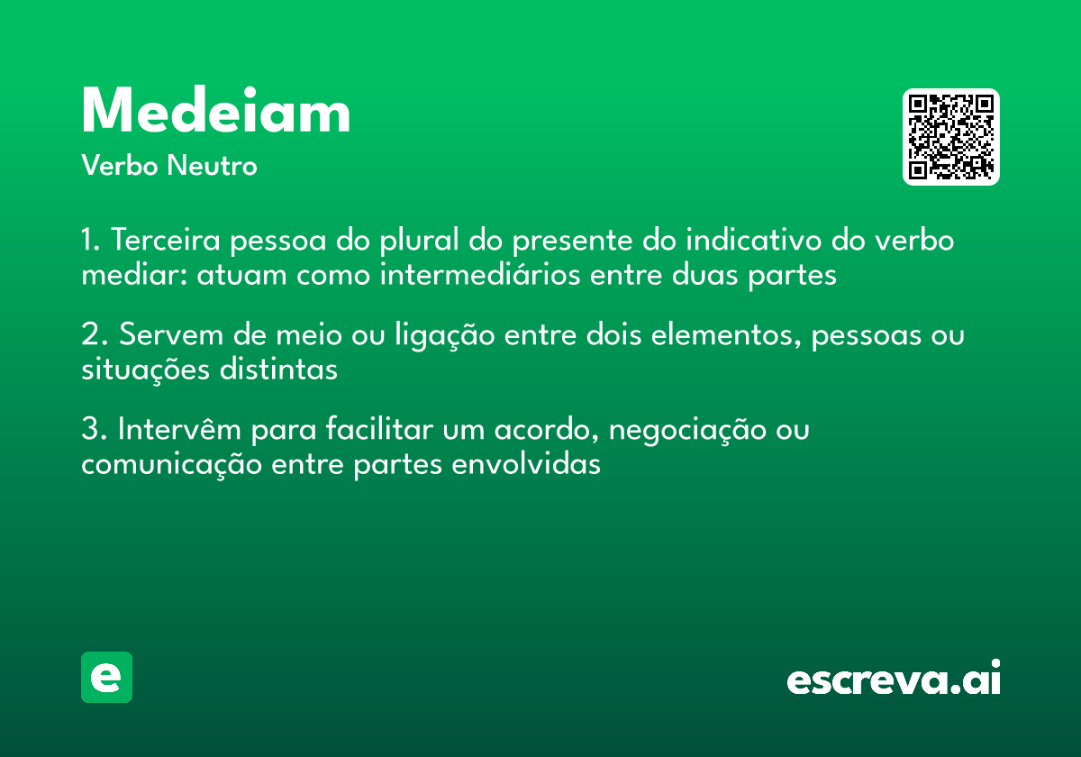 medeiam