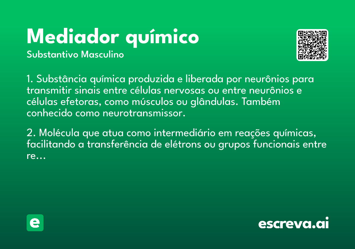 mediador químico