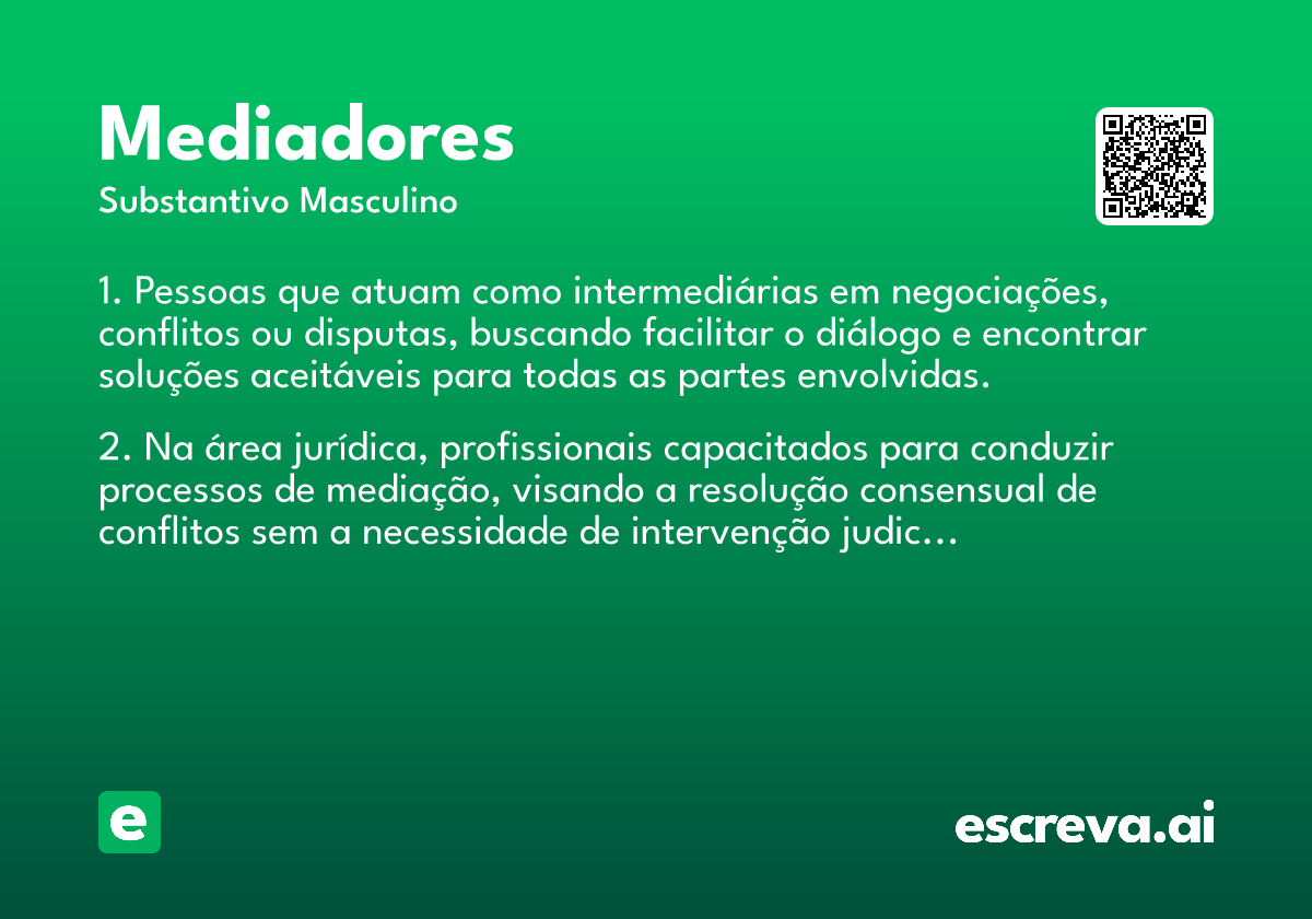 mediadores