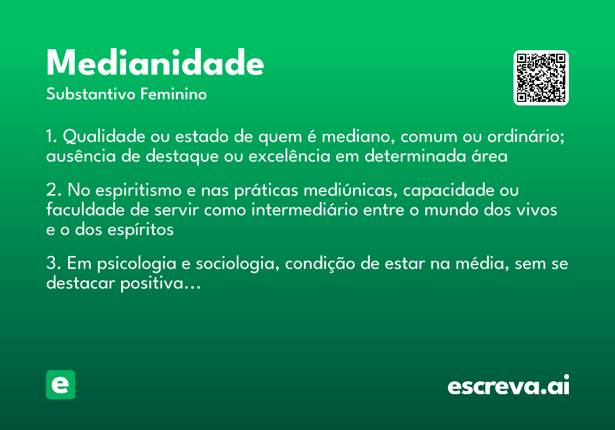 medianidade