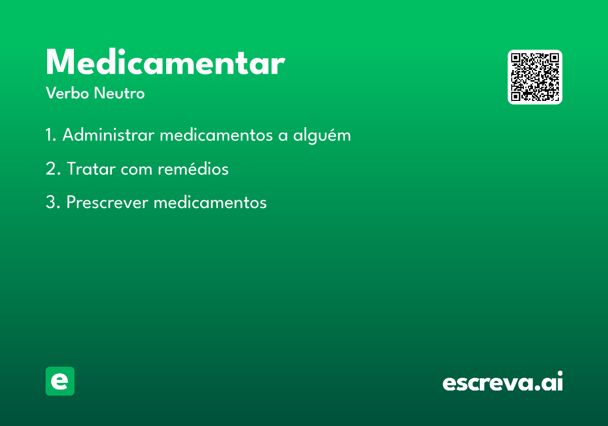 medicamentar