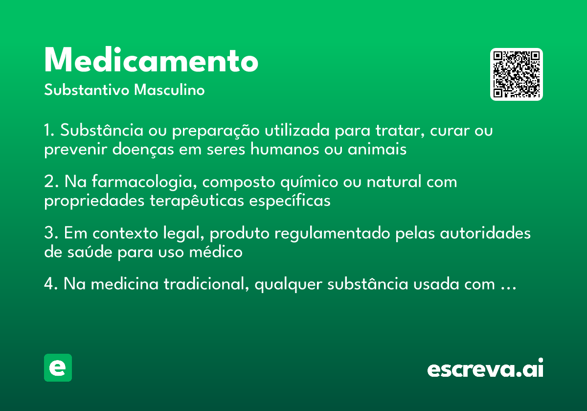 medicamento