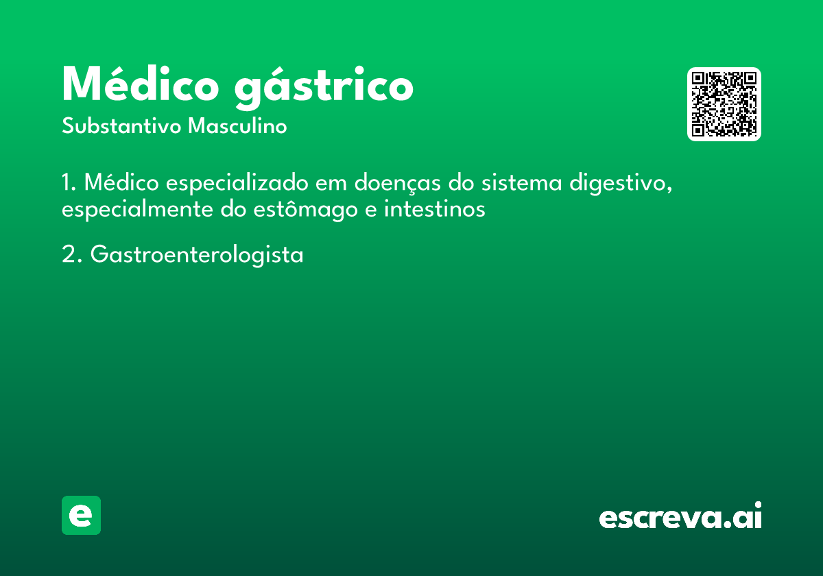 médico gástrico
