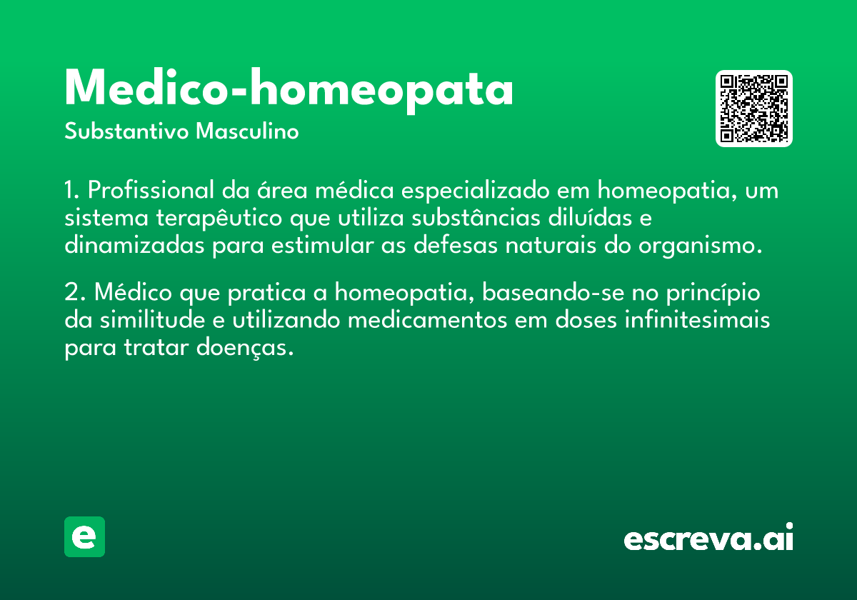 medico-homeopata