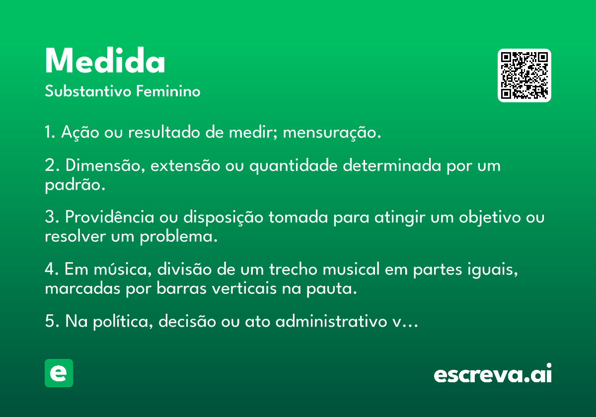 medida