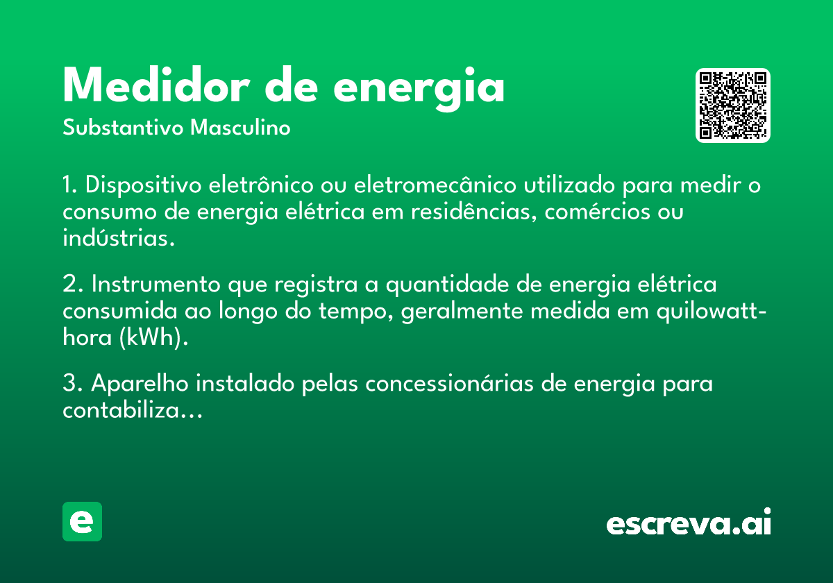 medidor de energia